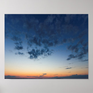 Elk Rapids Sunset Poster