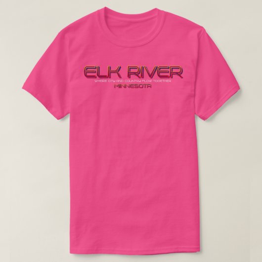 Elk River T-Shirt (Design vorne)