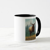 Elk SceneArizona Tasse (VorderseiteRechts)