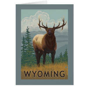 Elk SceneWyoming