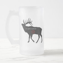 Elk Silent Hunter Red Reticle Mattglas Bierglas