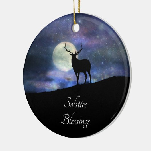 Elk Solstice Sessings Keramik Ornament (Links)