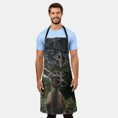 ELK-STACK HIRSCH SCHÜRZE (Getragen)