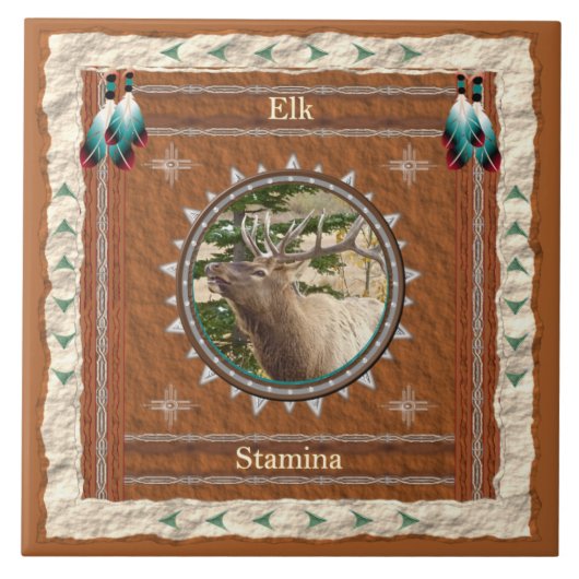 Elk - Stamina - Keramik Tile Fliese (Vorderseite)