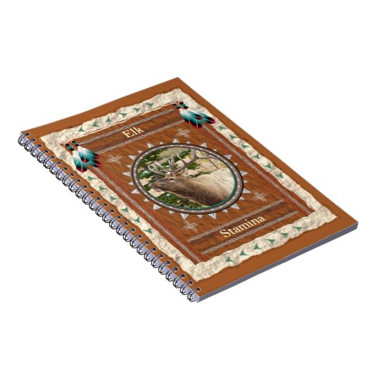 Elk - Stamina - Notebook 80 Seiten Notizblock (Rechte Seite)