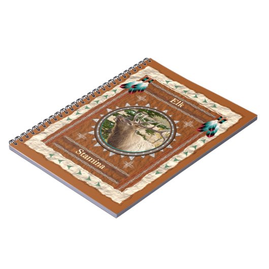 Elk - Stamina - Notebook 80 Seiten Notizblock (Linke Seite)