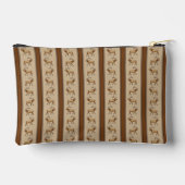 Elk Stripe Zipper Pouch Zubehörtasche (Rückseite)