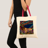 Elk Tote Bag Tragetasche (Vorderseite (Produkt))