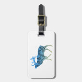 Elk Tree Gepäckanhänger (Vorderseite vertikal)