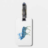 Elk Tree Gepäckanhänger (Rückseite vertikal)