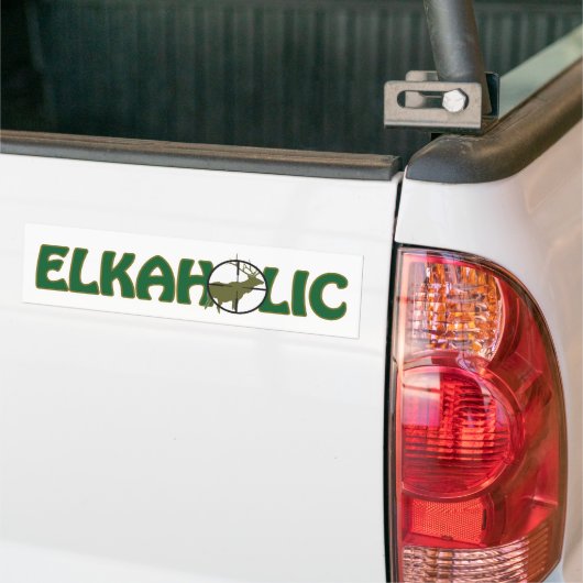 Elkaholic Autoaufkleber (Auf Lkw)
