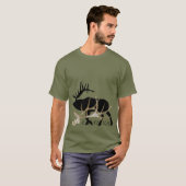Elkaholic Seitenansicht T-Shirt (Vorne ganz)
