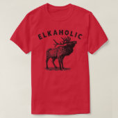 Elkaholisch T-Shirt (Design vorne)