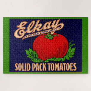 Elkay Solid Pack Tomaten aus den 30er Jahren könne Puzzle