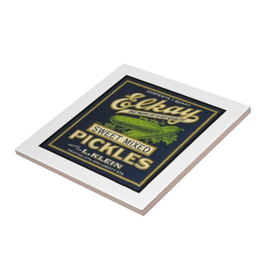 Elkay Sweet MIxed Pickles Fliese (Seite)