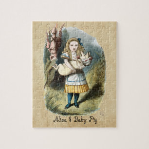 Elke der Kinderheilkunde, Baby Pig im Wunderland Puzzle