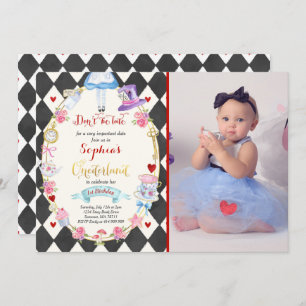 Elke in ONEderland Geburtstagsaufenthalt Tea Party Einladung