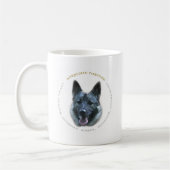Elkhound Liebe Kaffeetasse (Links)