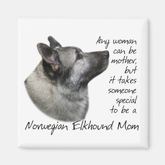 Elkhound Magnet (Vorne)