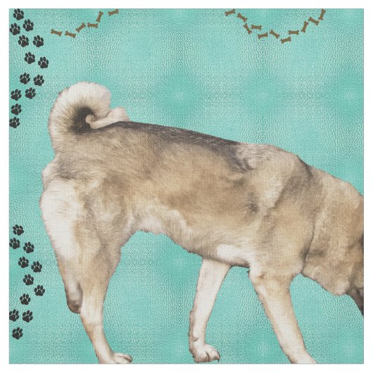 Elkhound Stoff (Nahaufnahme)