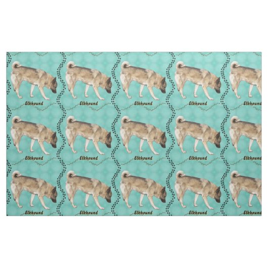 Elkhound Stoff (Fat Quarter (45,7 x 55,9 cm))