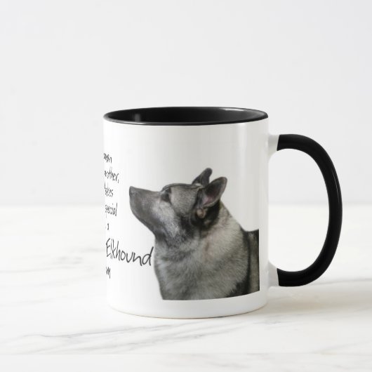 Elkhound Tasse (Rechts)