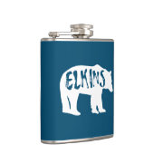 Elkins West Virginia Bear Flachmann (Rechts)