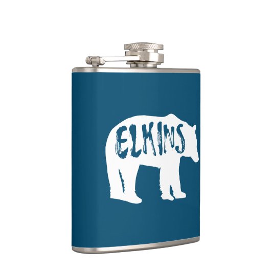 Elkins West Virginia Bear Flachmann (Rechts)