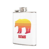 Elkins West Virginia Rainbow Bear Flachmann (Links)