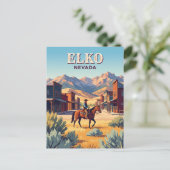 Elko, Nevada Postkarte (Stehend Vorderseite)