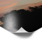 Elkridge Sunset Maryland Landscape Fotodruck (Ecke)