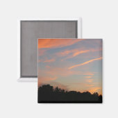 Elkridge Sunset Maryland Landscape Magnet (Vorderseite/Rückseite)