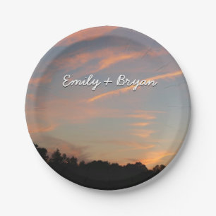 Elkridge Sunset Maryland Landscape Pappteller