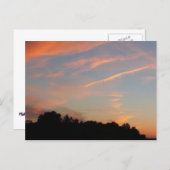 Elkridge Sunset Maryland Landscape Postkarte (Vorne/Hinten)