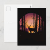 Elks Journey Postkarte (Vorne/Hinten)