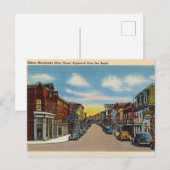 Elkton Maryland, Main Street Vintag Postkarte (Vorne/Hinten)