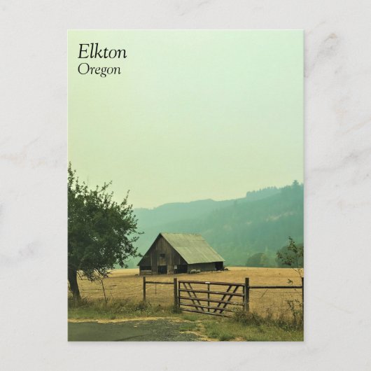 Elkton, Oregon Postkarte (Vorderseite)