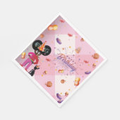 Ella B. Jenkins Pink Party napkins Serviette (Ecke)