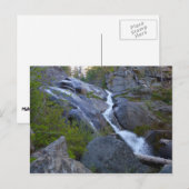 Ella Falls at Sequoia National Park Postkarte (Vorne/Hinten)