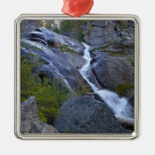 Ella Falls im Sequoia National Park Ornament Aus Metall