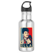 Ella Fitzgerald Edelstahlflasche (Vorderseite)