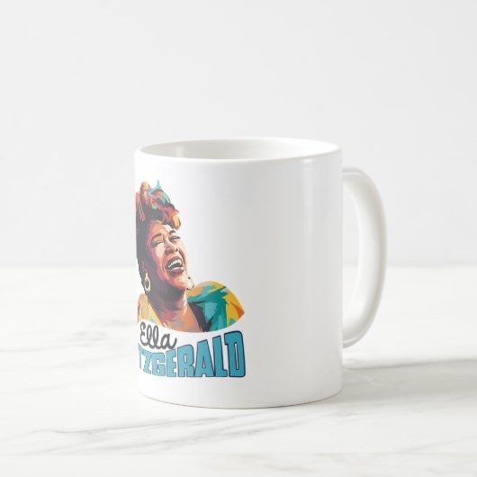 Ella Fitzgerald Kaffeetasse (VorderseiteRechts)