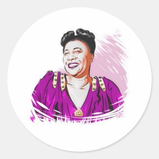 Ella Fitzgerald Runder Aufkleber
