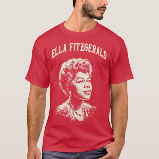 ella fitzgerald T-Shirt (Vorderseite)