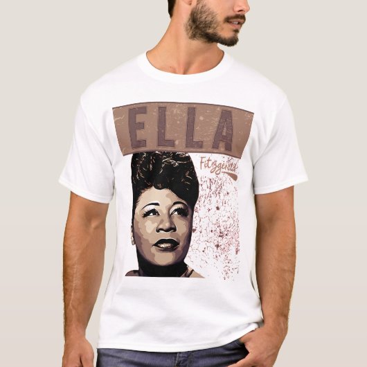 Ella Fitzgerald T-Shirt (Vorderseite)
