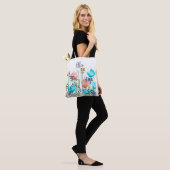 Ella Floral Monogramm Tasche (Am Model)