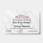 Ella Grace Zinman Ausweis (Vorderseite)