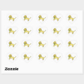 Ella: Heart Sticker (Blatt)