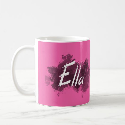 Ella - Ihr Name auf Tasse - Bestes Geschenk | kuan (Links)