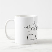Ella-Mae Peptid-Namen-Tasse Kaffeetasse (Links)